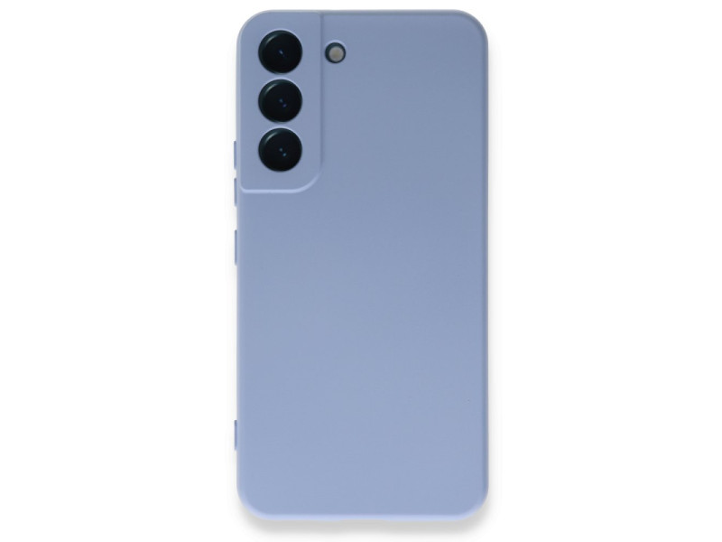 Newface Samsung Galaxy S23 Kılıf Nano içi Kadife Silikon - Lila