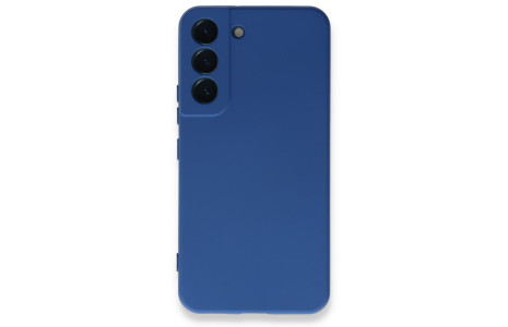Newface Samsung Galaxy S23 Kılıf Nano içi Kadife Silikon - Mavi