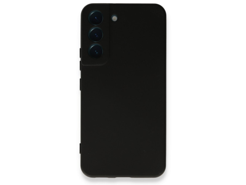 Newface Samsung Galaxy S23 Kılıf Nano içi Kadife Silikon - Siyah