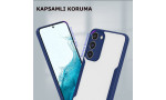 Newface Samsung Galaxy S23 Kılıf Platin Silikon - Sarı