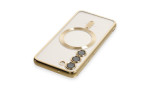 Newface Samsung Galaxy S23 Plus Kılıf Kross Magneticsafe Kapak - Gold