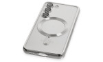 Newface Samsung Galaxy S23 Plus Kılıf Kross Magneticsafe Kapak - Gümüş