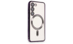 Newface Samsung Galaxy S23 Plus Kılıf Kross Magneticsafe Kapak - Mor
