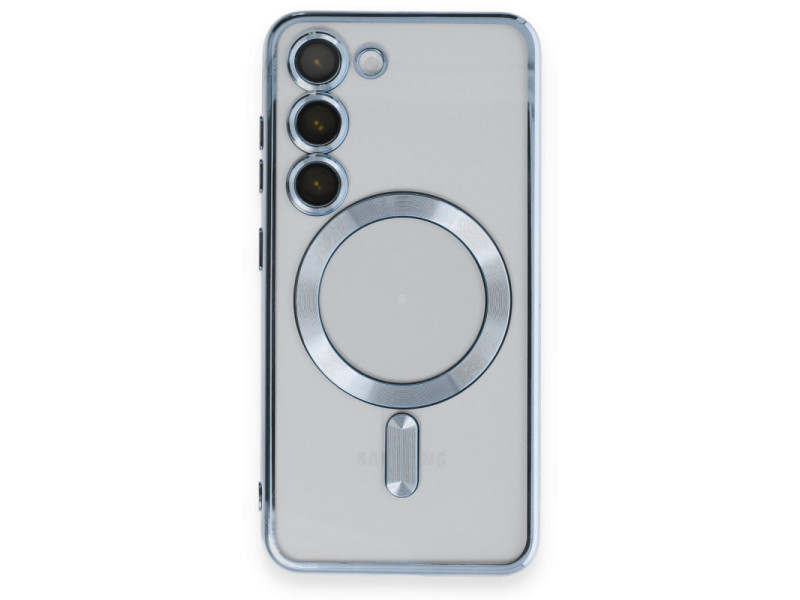 Newface Samsung Galaxy S23 Plus Kılıf Kross Magneticsafe Kapak - Sierra Blue