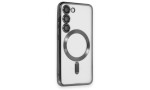 Newface Samsung Galaxy S23 Plus Kılıf Kross Magneticsafe Kapak - Siyah