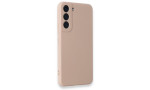 Newface Samsung Galaxy S23 Plus Kılıf Nano içi Kadife Silikon - Pudra