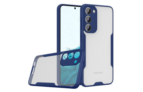 Newface Samsung Galaxy S23 Plus Kılıf Platin Silikon - Lacivert