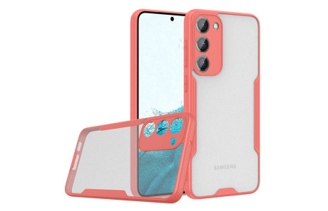Newface Samsung Galaxy S23 Plus Kılıf Platin Silikon - Pembe