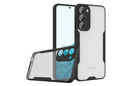 Newface Samsung Galaxy S23 Plus Kılıf Platin Silikon - Siyah