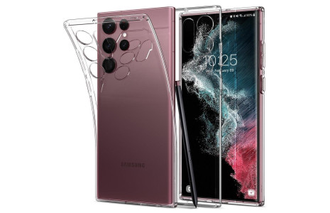 Newface Samsung Galaxy S23 Ultra Kılıf Lüx Şeffaf Silikon