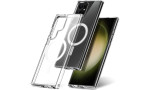Newface Samsung Galaxy S23 Ultra Kılıf Magneticsafe Şeffaf Silikon - Şeffaf