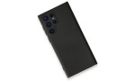 Newface Samsung Galaxy S23 Ultra Kılıf Nano içi Kadife Silikon - Siyah