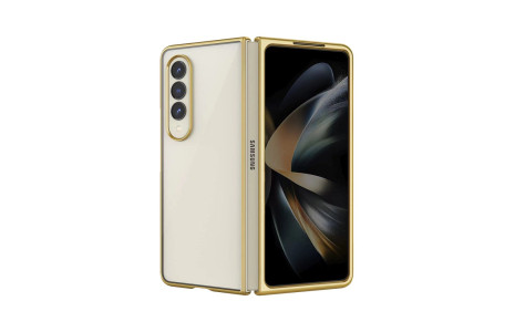 Newface Samsung Galaxy Z Fold 4 Kılıf Fold Element Kapak - Gold