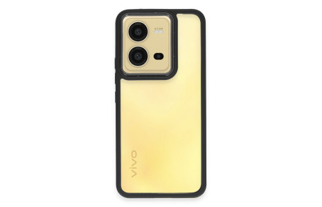 Newface Vivo V25 5G Kılıf Dora Kapak - Siyah