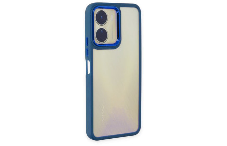 Newface Vivo Y16 Kılıf Dora Kapak - Mavi