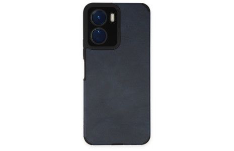 Newface Vivo Y16 Kılıf Loop Deri Silikon - Lacivert