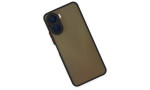 Newface Vivo Y16 Kılıf Montreal Silikon Kapak - Siyah