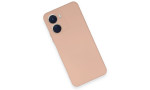 Newface Vivo Y16 Kılıf Nano içi Kadife Silikon - Pudra