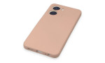 Newface Vivo Y16 Kılıf Nano içi Kadife Silikon - Pudra