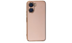 Newface Vivo Y16 Kılıf Volet Silikon - Pembe