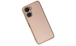 Newface Vivo Y16 Kılıf Volet Silikon - Pembe