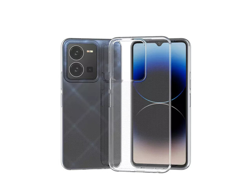Newface Vivo Y22S Kılıf Lüx Şeffaf Silikon