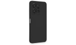 Newface Vivo Y22S Kılıf Nano içi Kadife Silikon - Siyah