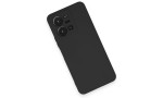 Newface Vivo Y22S Kılıf Nano içi Kadife Silikon - Siyah