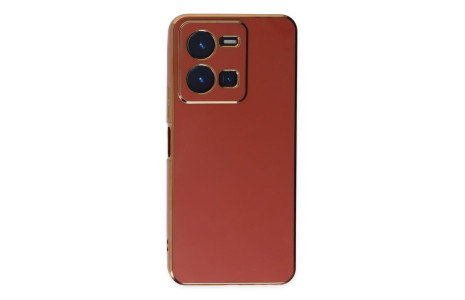 Newface Vivo Y22S Kılıf Volet Silikon - Kırmızı