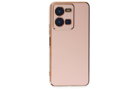 Newface Vivo Y22S Kılıf Volet Silikon - Pembe