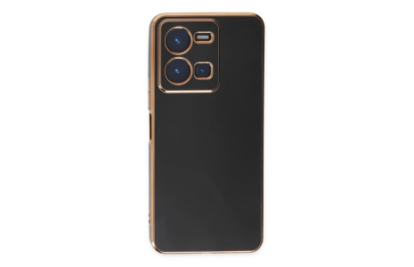 Newface Vivo Y22S Kılıf Volet Silikon - Siyah