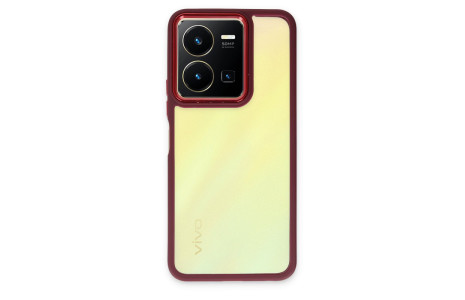 Newface Vivo Y35 Kılıf Dora Kapak - Kırmızı
