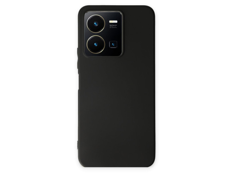 Newface Vivo Y35 Kılıf First Silikon - Siyah