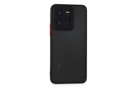 Newface Vivo Y35 Kılıf Montreal Silikon Kapak - Siyah