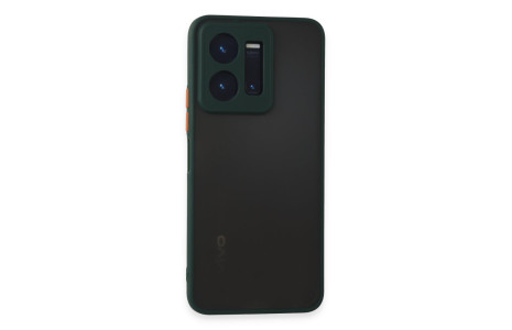 Newface Vivo Y35 Kılıf Montreal Silikon Kapak - Yeşil