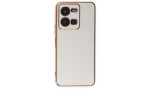 Newface Vivo Y35 Kılıf Volet Silikon - Beyaz