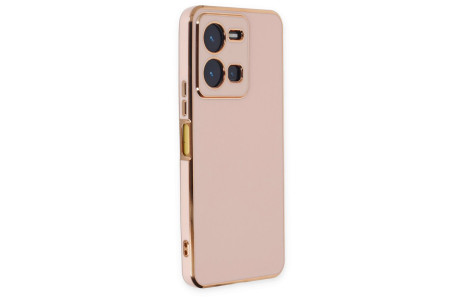 Newface Vivo Y35 Kılıf Volet Silikon - Pembe