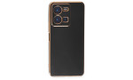 Newface Vivo Y35 Kılıf Volet Silikon - Siyah
