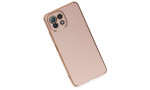 Newface Xiaomi Mİ 11 Lite Kılıf Volet Silikon - Pembe