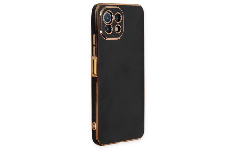 Newface Xiaomi Mİ 11 Lite Kılıf Volet Silikon - Siyah