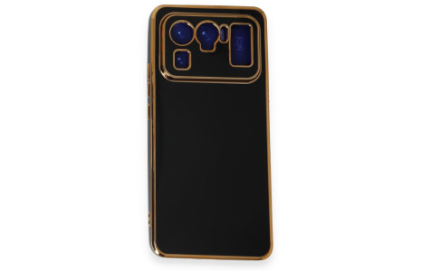 Newface Xiaomi Mi 11 Ultra Kılıf Volet Silikon - Siyah