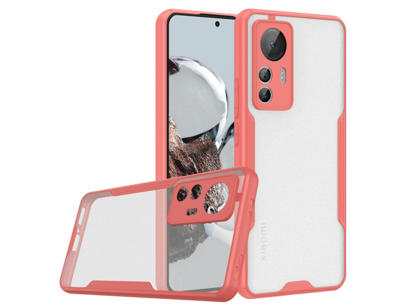 Newface Xiaomi Mi 12T Kılıf Platin Silikon - Pembe