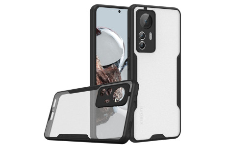 Newface Xiaomi Mi 12T Kılıf Platin Silikon - Siyah