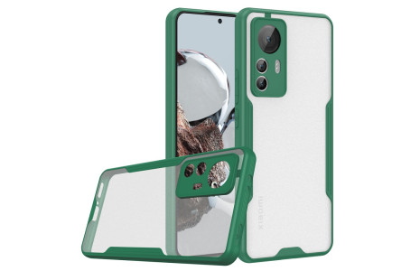 Newface Xiaomi Mi 12T Kılıf Platin Silikon - Yeşil