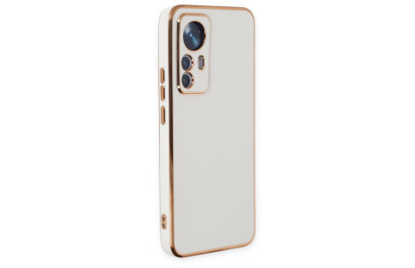Newface Xiaomi Mi 12T Pro Kılıf Volet Silikon - Beyaz