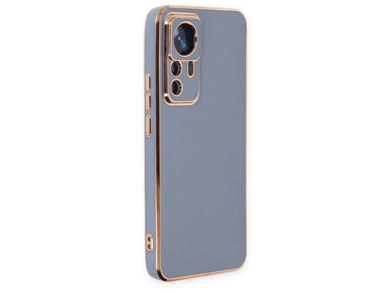 Newface Xiaomi Mi 12T Pro Kılıf Volet Silikon - Mavi