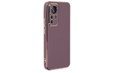 Newface Xiaomi Mi 12T Pro Kılıf Volet Silikon - Mor