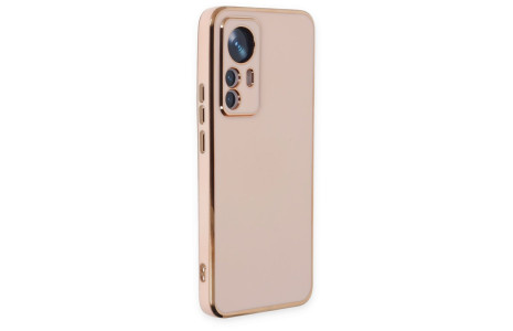 Newface Xiaomi Mi 12T Pro Kılıf Volet Silikon - Pembe
