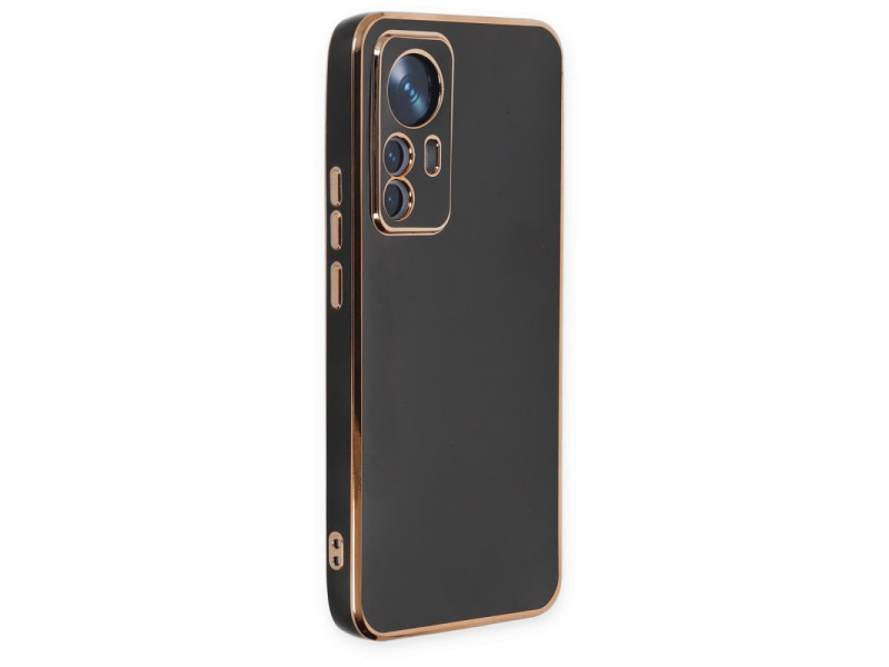 Newface Xiaomi Mi 12T Pro Kılıf Volet Silikon - Siyah