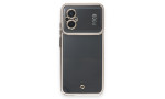 Newface Xiaomi Poco M5 Kılıf Liva Lens Silikon - Beyaz